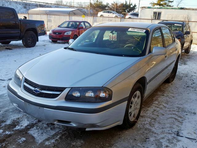 2G1WF52EX29145773 - 2002 CHEVROLET IMPALA  photo 2