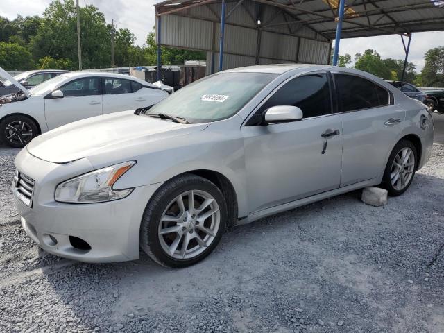 1N4AA5AP1EC492222 - 2014 NISSAN MAXIMA S SILVER photo 1