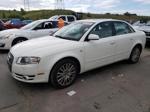 WAUAF78E56A052056 - 2006 AUDI A4 2 TURBO WHITE photo 1