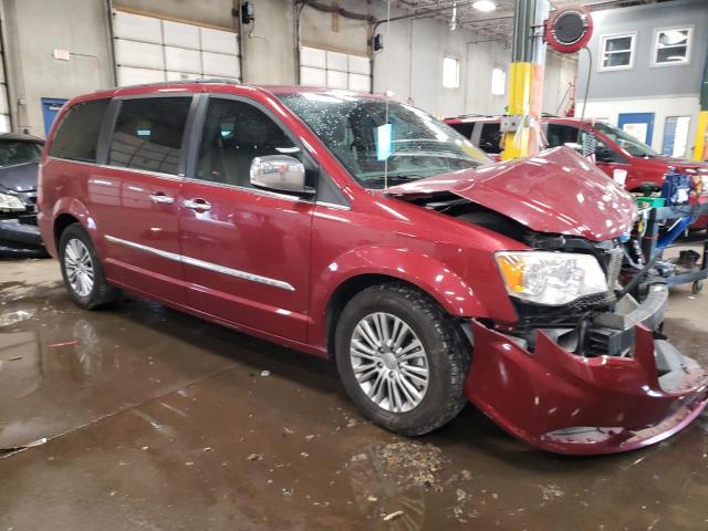 2C4RC1CG0ER198539 - 2014 CHRYSLER TOWN & COU TOURING L RED photo 4