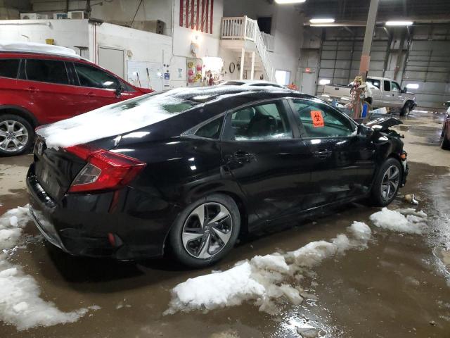 2HGFC2F64MH522447 - 2021 HONDA CIVIC LX BLACK photo 3