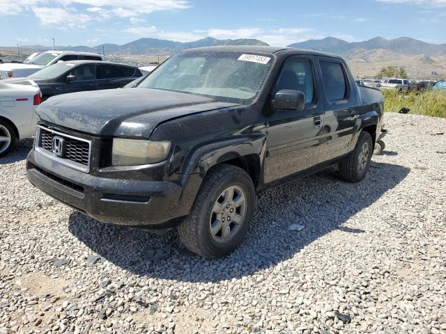 2HJYK163X7H504447 - 2007 HONDA RIDGELINE RTX BLACK photo 1