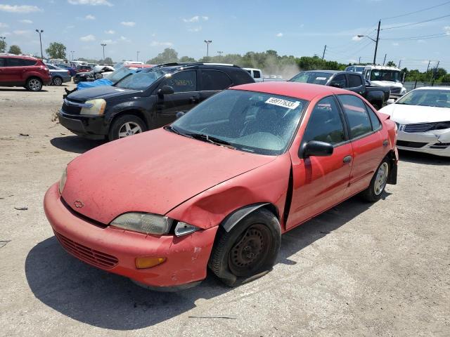 3G1JC5244VS846598 - 1997 CHEVROLET CAVALIER RED photo 1