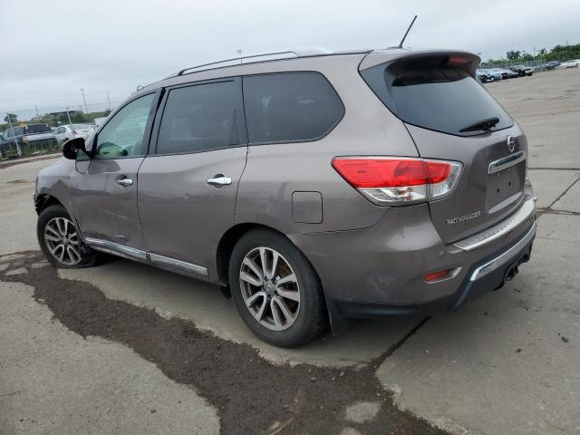 5N1AR2MM0EC647728 - 2014 NISSAN PATHFINDER S GRAY photo 2