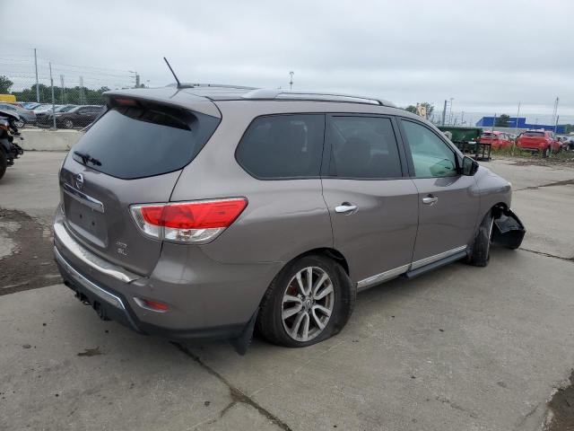 5N1AR2MM0EC647728 - 2014 NISSAN PATHFINDER S GRAY photo 3