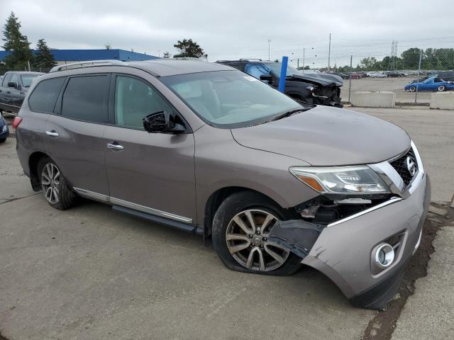 5N1AR2MM0EC647728 - 2014 NISSAN PATHFINDER S GRAY photo 4