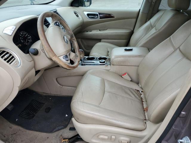 5N1AR2MM0EC647728 - 2014 NISSAN PATHFINDER S GRAY photo 7