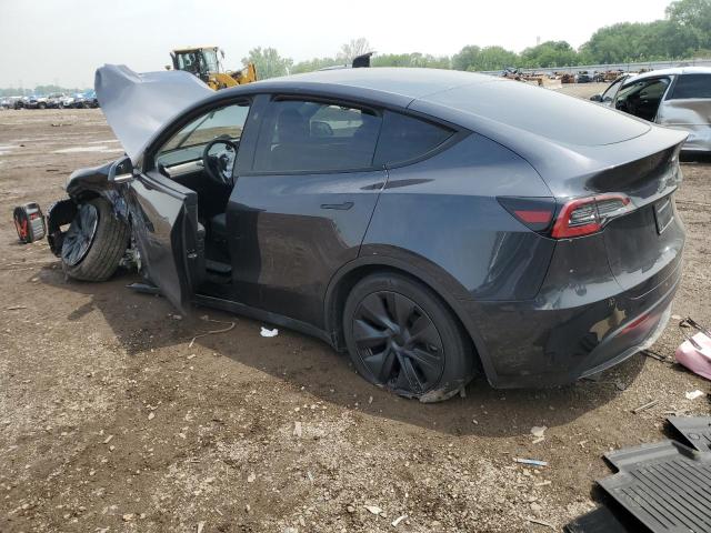 7SAYGDEEXSF224586 - 2025 TESLA MODEL Y BLACK photo 2