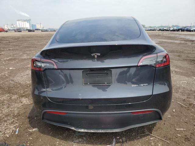 7SAYGDEEXSF224586 - 2025 TESLA MODEL Y BLACK photo 6