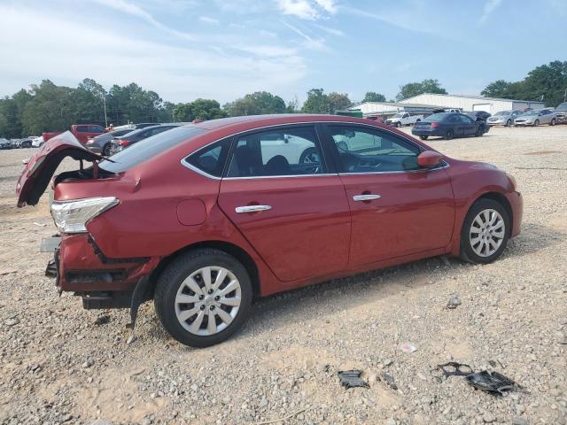 3N1AB7AP1FL668844 - 2015 NISSAN SENTRA S Rot Foto 3