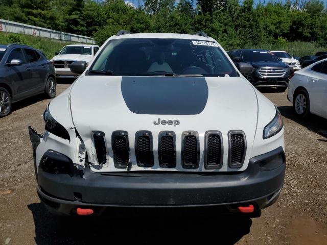 1C4PJMBS3GW278352 - 2016 JEEP CHEROKEE TRAILHAWK WHITE photo 5