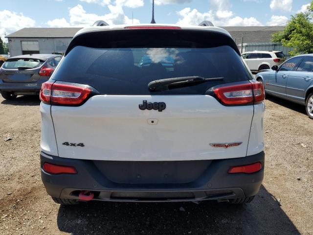1C4PJMBS3GW278352 - 2016 JEEP CHEROKEE TRAILHAWK WHITE photo 6