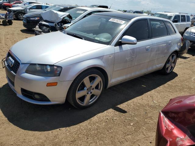 WAUHF78P28A015257 - 2008 AUDI A3 2.0 SILVER photo 1