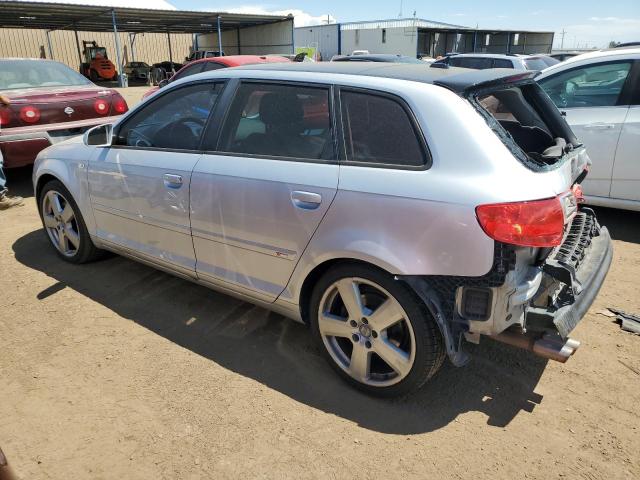 WAUHF78P28A015257 - 2008 AUDI A3 2.0 SILVER photo 2