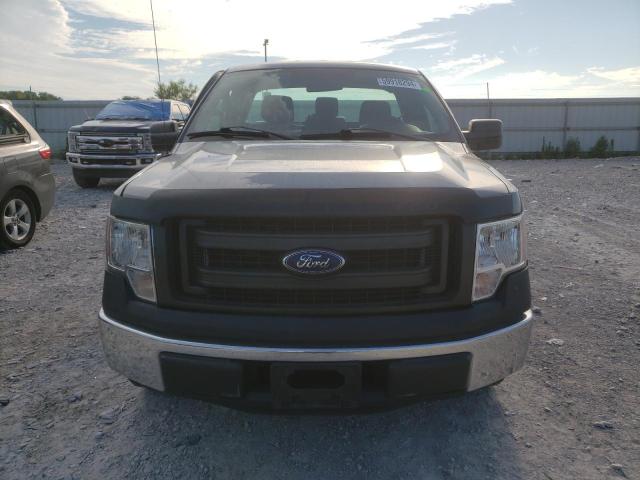 1FTMF1CM8EKE88355 - 2014 FORD F150 GRAY photo 5