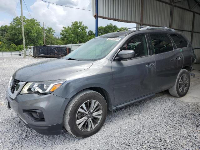 5N1DR2MN8HC607584 - 2017 NISSAN PATHFINDER S GRAY photo 1