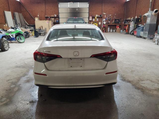 2HGFE1F71RH323697 - 2024 HONDA CIVIC EX WHITE photo 6