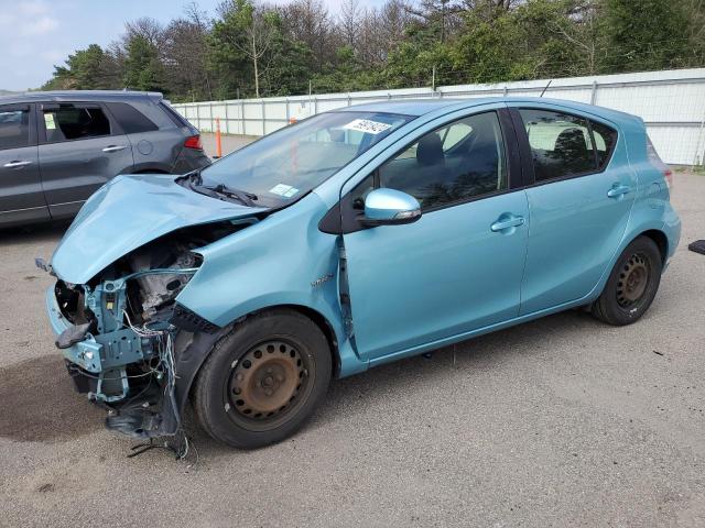 JTDKDTB35E1059259 - 2014 TOYOTA PRIUS C BLUE photo 1