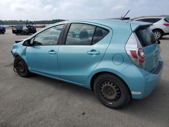 JTDKDTB35E1059259 - 2014 TOYOTA PRIUS C BLUE photo 2