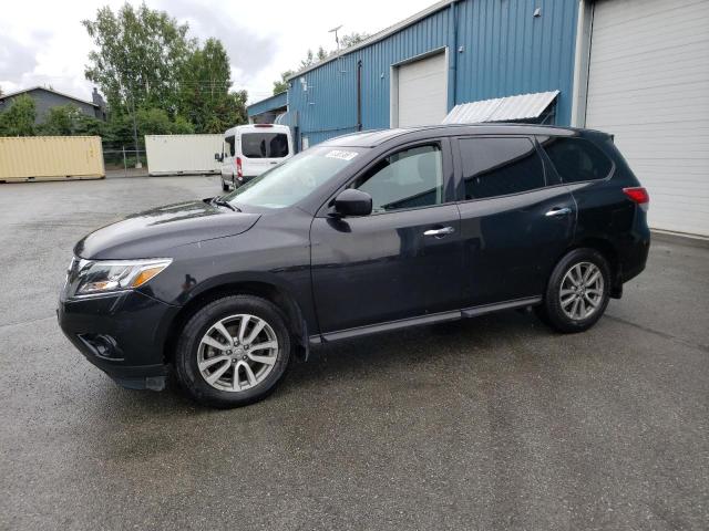 5N1AR2MM5FC634653 - 2015 NISSAN PATHFINDER S BLACK photo 1