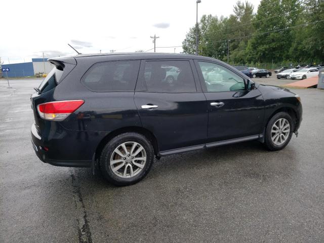 5N1AR2MM5FC634653 - 2015 NISSAN PATHFINDER S BLACK photo 3