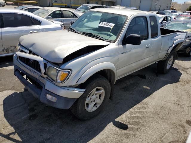 5TESN92N52Z063315 - 2002 TOYOTA TACOMA XTRACAB PRERUNNER SILVER photo 1