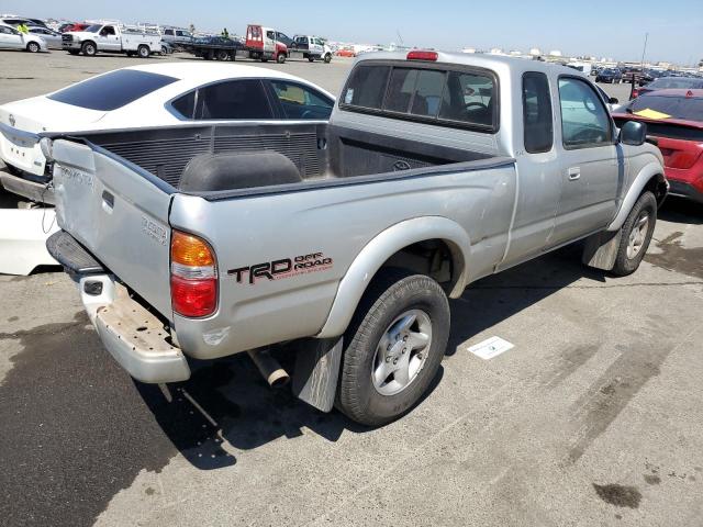 5TESN92N52Z063315 - 2002 TOYOTA TACOMA XTRACAB PRERUNNER SILVER photo 3