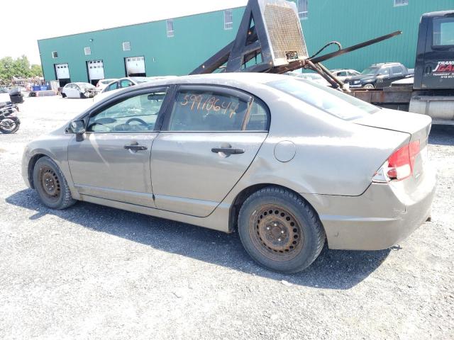 2HGFA16327H040165 - 2007 HONDA CIVIC DX GRAY photo 2