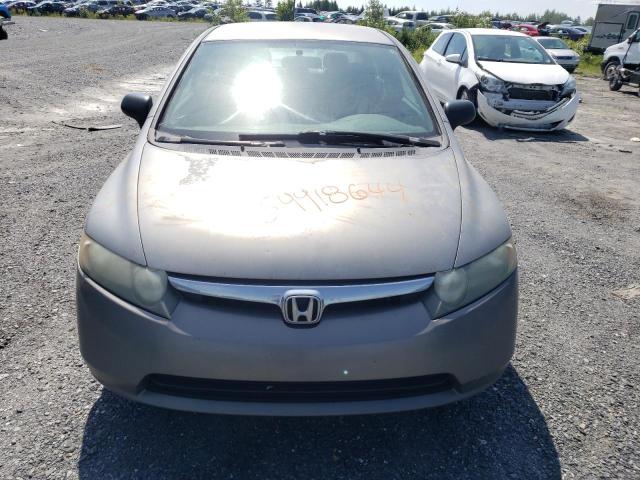 2HGFA16327H040165 - 2007 HONDA CIVIC DX GRAY photo 5