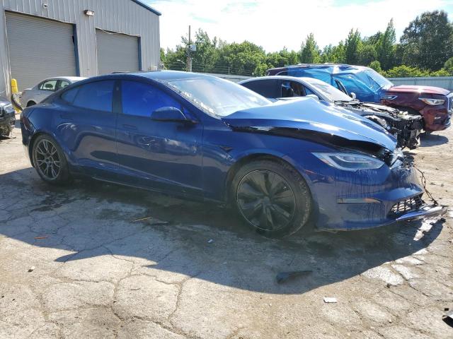 5YJSA1E58NF469992 - 2022 TESLA MODEL S Mavi foto 4