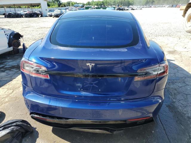 5YJSA1E58NF469992 - 2022 TESLA MODEL S Mavi foto 6