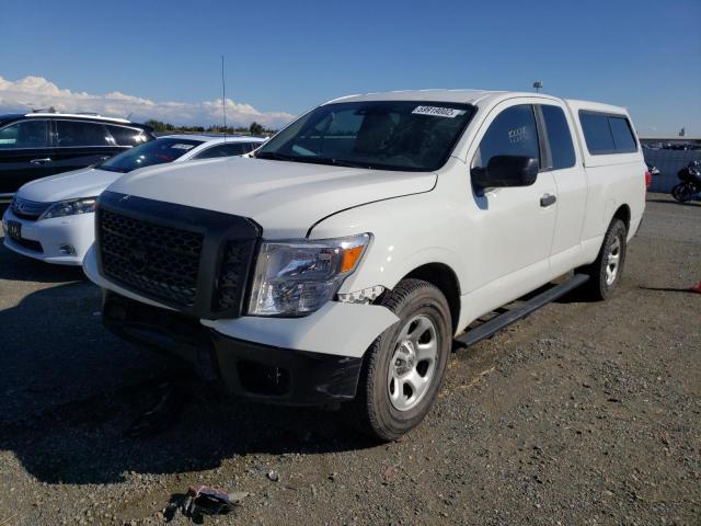 1N6AA1CJ0HN552153 - 2017 NISSAN TITAN S WHITE photo 2