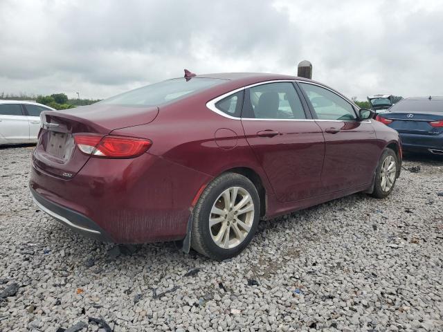 1C3CCCAB9HN510176 - 2017 CHRYSLER 200 LIMITED MAROON photo 3