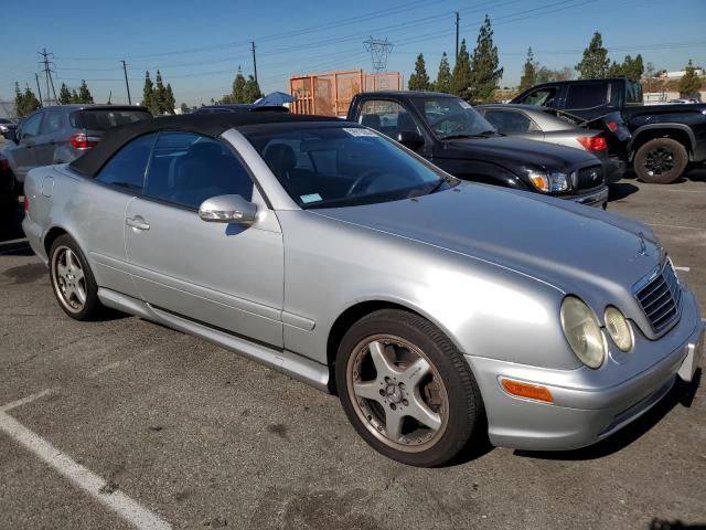 WDBLK74GX2T116717 - 2002 MERCEDES-BENZ CLK 55 AMG SILVER photo 4