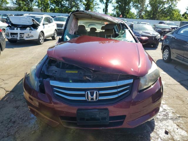 1HGCP2F37CA045006 - 2012 HONDA ACCORD LX MAROON photo 5