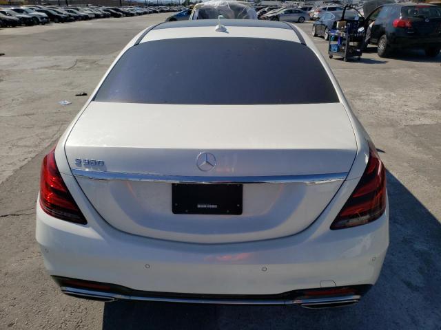 WDDUG6GBXJA363477 - 2018 MERCEDES-BENZ S 450 WHITE photo 6