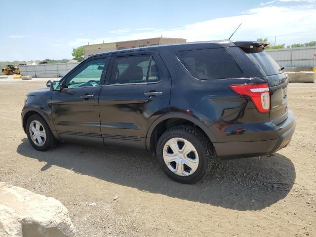 1FM5K8AR8EGA70710 - 2014 FORD EXPLORER POLICE INTERCEPTOR BLACK photo 2