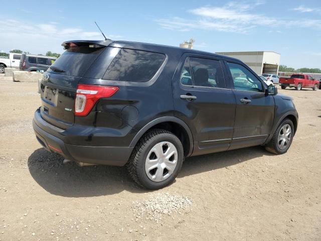 1FM5K8AR8EGA70710 - 2014 FORD EXPLORER POLICE INTERCEPTOR BLACK photo 3