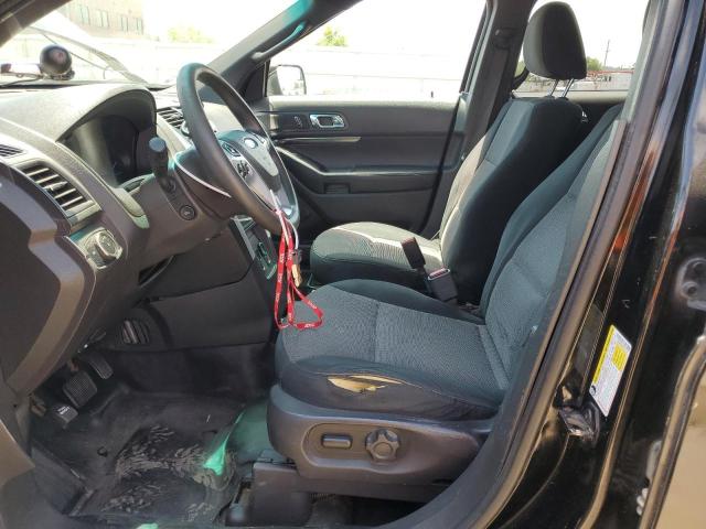 1FM5K8AR8EGA70710 - 2014 FORD EXPLORER POLICE INTERCEPTOR BLACK photo 7