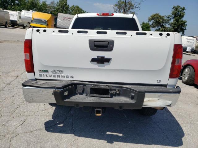 3GCPCSE07BG404499 - 2011 CHEVROLET SILVERADO C1500 LT WHITE photo 6