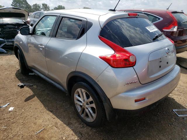 JN8AF5MV5BT007201 - 2011 NISSAN JUKE S SILVER photo 2