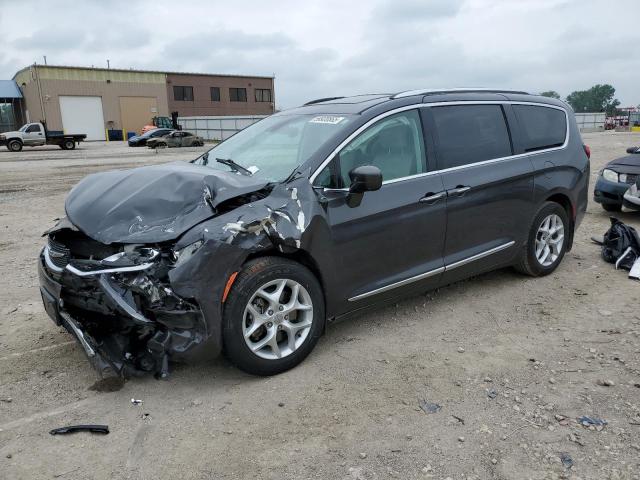 2C4RC1BGXJR102301 - 2018 CHRYSLER PACIFICA TOURING L GRAY photo 1