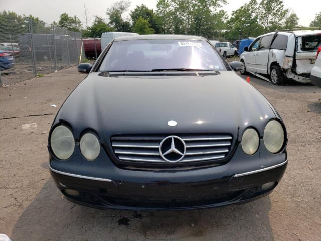 WDBPJ75J42A020513 - 2002 MERCEDES-BENZ CL 500 BLACK photo 5