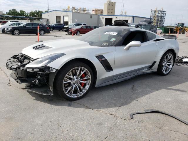 1G1YS2D6XG5606645 - 2016 CHEVROLET CORVETTE Z06 2LZ SILVER photo 1