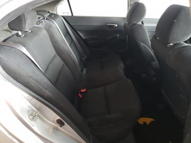 2HGFA16609H325654 - 2009 HONDA CIVIC LX-S Արծաթագույն լուսանկար 10