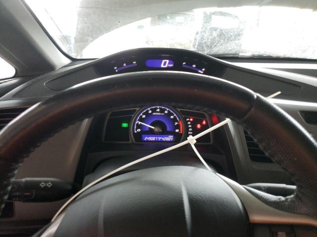 2HGFA16609H325654 - 2009 HONDA CIVIC LX-S Արծաթագույն լուսանկար 9