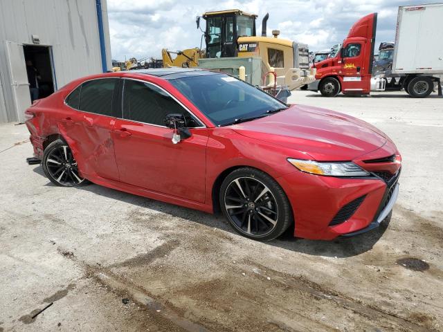 4T1KZ1AK9LU045404 - 2020 TOYOTA CAMRY TRD RED photo 4