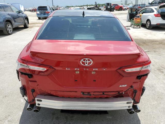 4T1KZ1AK9LU045404 - 2020 TOYOTA CAMRY TRD RED photo 6