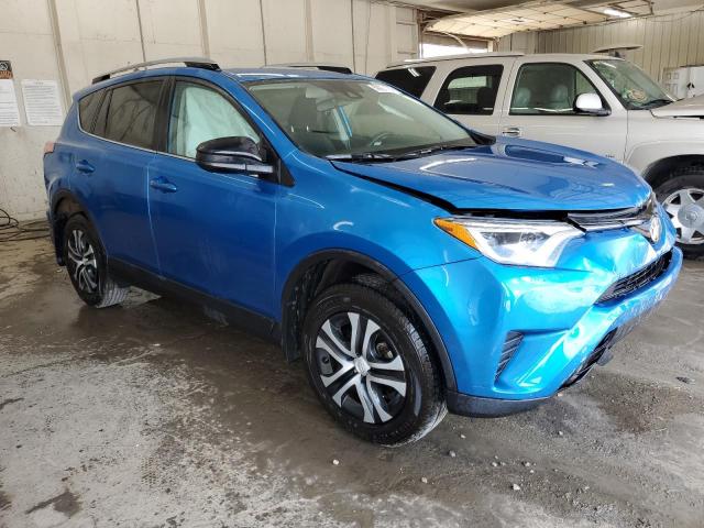 2T3BFREV7HW607309 - 2017 TOYOTA RAV4 LE BLUE photo 4