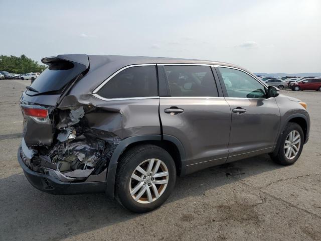 5TDBKRFH0FS214903 - 2015 TOYOTA HIGHLANDER LE GRAY photo 3